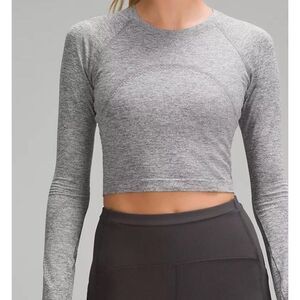 Lululemon Swiftly Tech Cropped Long-Sleeve Shirt 2.0